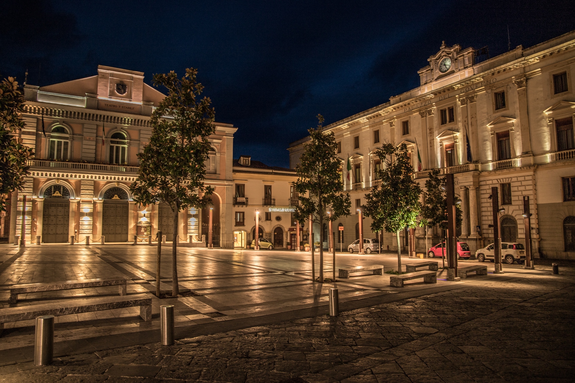 Piazza Mario Pagano a Potenza