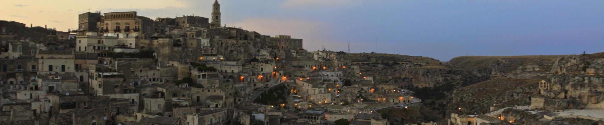 Panoramica dei Sassi di Matera
